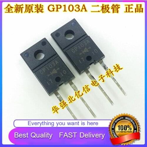10Pcs/Lot New Original GP103A Diode TO220F Good Quality