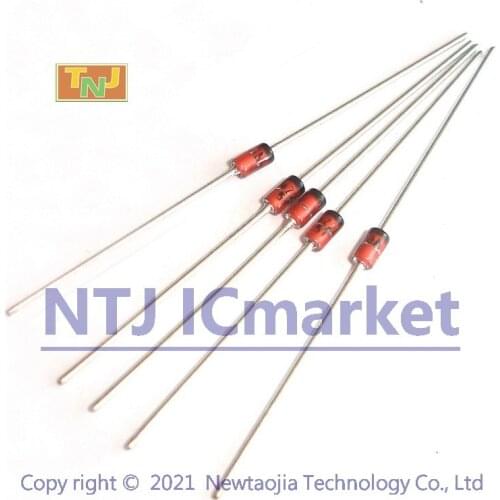 100 PCS 1.0 Watt Zener Diodes DO-41 1N4728 1N4729 1N4735 1N4736 1N4740 1N4741 1N4742 1N4743 1N4744 1N4745 1N4746 1N4753 1N4754