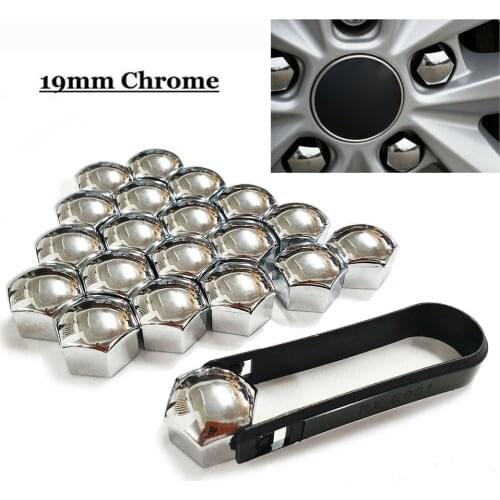 20Pcs 19mm Chrome Silver Wheel Nut Cap Bolt Covers For Any Car Wheel 19mm Bolts Or Nut Wheel Nut Cap Bolt Covers For Ford Cougar
