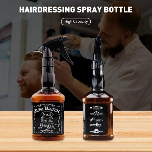 600ML Hairdressing Spray Bottle Empty Bottle Refillable Mist Bottle Salon Barber Hair Tools Water Sprayer Care Tool Spray Bottle