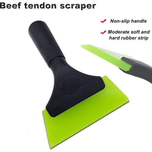 Car Tendon Scraper Imported Materials Engineering Handle Bevel Glass Cleaning Wiper Film Tool Ice Scraper Snow Shovel Parts