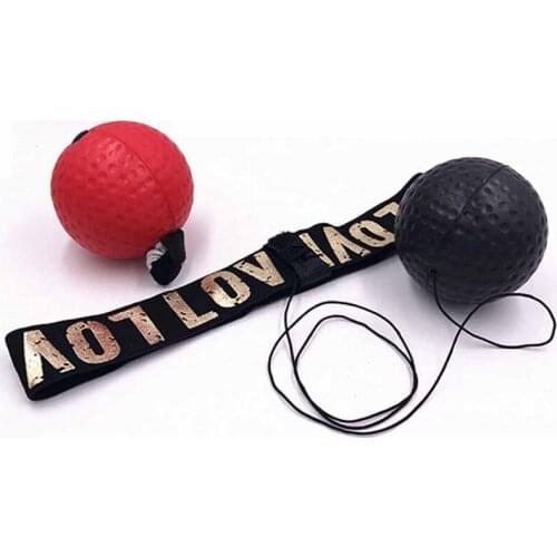 Boxing Reflex Speed Punch Ball MMA Muay Thai Exercise Sanda Boxer Raising Reaction Force Hand Eye Training Set Stress Boxing