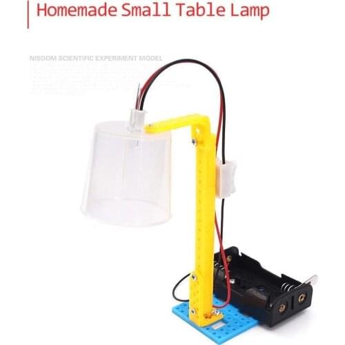 Children Technology DIY Energy Saving Lamps Kindergarten Primary Secondary Science Experiment Equipment Puzzle Assembled Toys