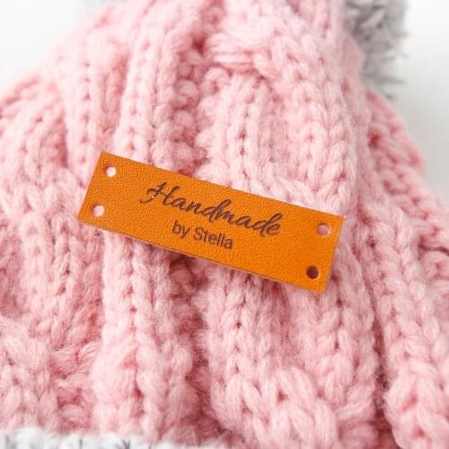 Clothing labels, Leather Tags, personalized tags, knit labels, Custom Name, Custom Design, Name Tags, Custom Labels, (PB1519)
