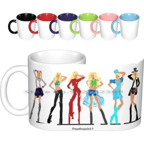 Britney Spears-Itss Britney Ceramic Mugs Coffee Cups Milk Tea Mug Britney Britneyspears Britney Spears Its Britney Pop Popart
