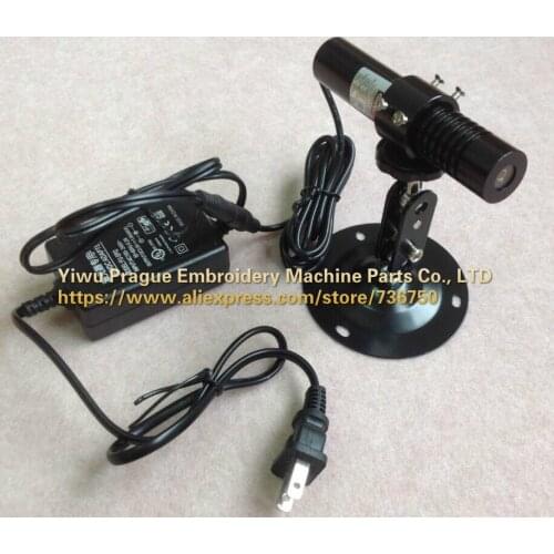 Good quality Laser marking light word line / red line 6 meters with AC adaptor and fixing support offered by store 736750