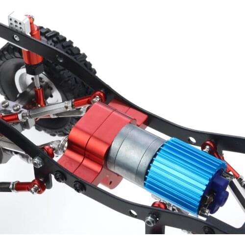 Metal Transmission Gearbox 370 Motor for WPL 1/16 RC Car B14 B16 B24 B36 C14 C24 JJRC Q60 Q61 Speed Change Upgrade Spare Parts