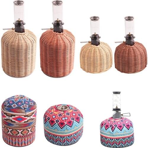 450/230g Gas Canister Cover Protector Outdoor Camping Gas Fuel Cylinder Storage Bag Multi-function Canister Cover Protector