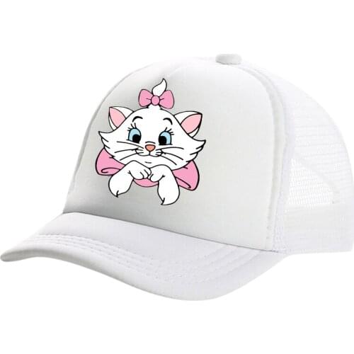 Fashion The Aristocats womens mens baseball caps womens mens leisure sports sun hats elastic caps