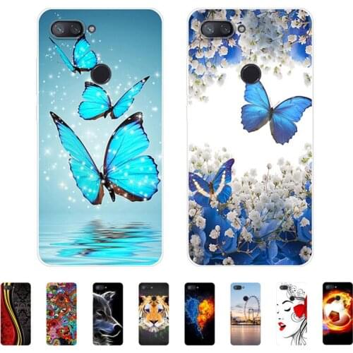 Silicone Soft Case For Xiaomi 8 Xiaomi Mi8Lite Silicon Cover For Xiaomi Mi8Lite Multi-style Phone Cases for Xiaomi Mi8Lite