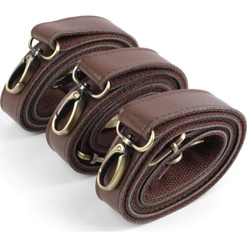 Fiber Bag Shoulder Handbag Fabric Straps Crossbody Adjustable Leather Bag Accessories Belt for Women Men