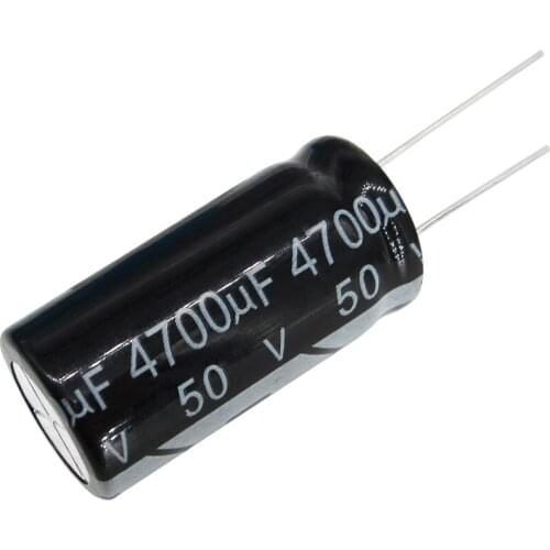 2PCS High Quality Aluminum Electrolytic Capacitors 50V 4700uF 18*35 4700uF 50V