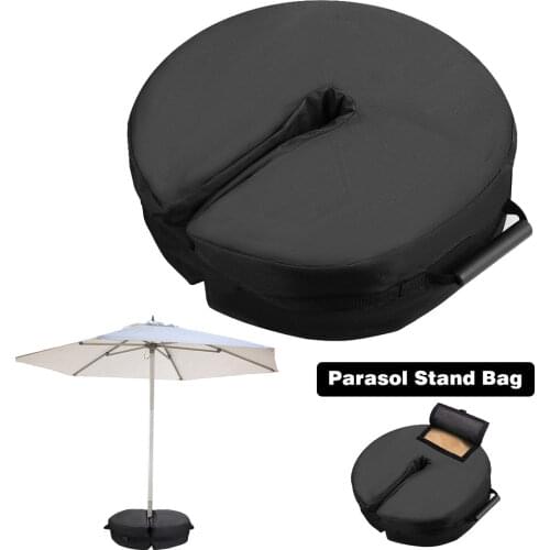 Outdoor Patio Umbrella Base Weight Bag Weatherproof Parasol Umbrella Heavy Duty Sand Bags Stand Base For Home Hotel Use