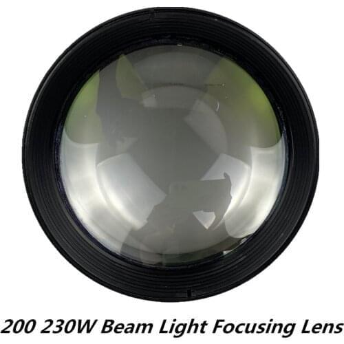 200 230W Beam Light Focusing Lens Magnifier Zoom Mirror Beam Light 7R 5R optical Lens