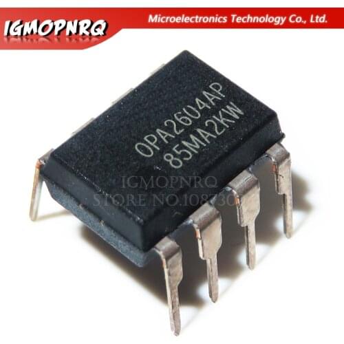 5pcs OPA2604AP OPA2604 OPA2604A DIP-8 Precision Amplifiers Dual FET-Input Low Distortion new original