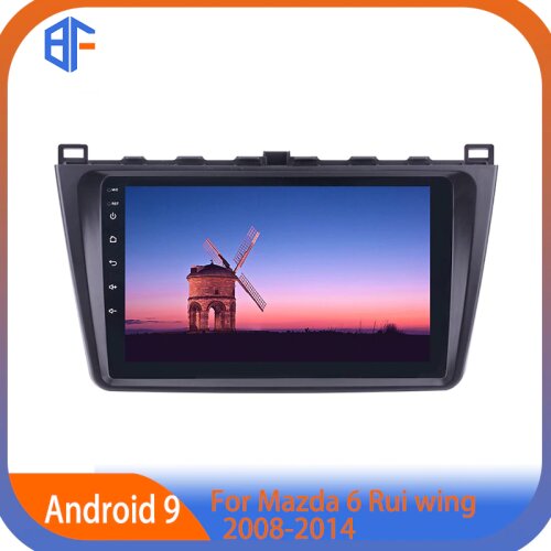 BF Car MP5 Player Car Radio Android 9.0 Car GPS Navigation for Mazda 6 Rui wing 2008 2009 2010 2011 2012