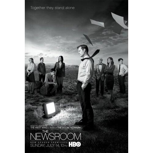 D0736 The Newsroom TV Series Silk Fabric Poster Art Decor Indoor Painting Gift