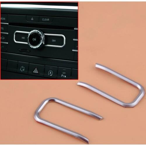 CD Switch Sequin Trim Cover Decor Decorative Fit For Mercedes Benz A W176 B W246 CLA C117 GLA X156 GLE W166