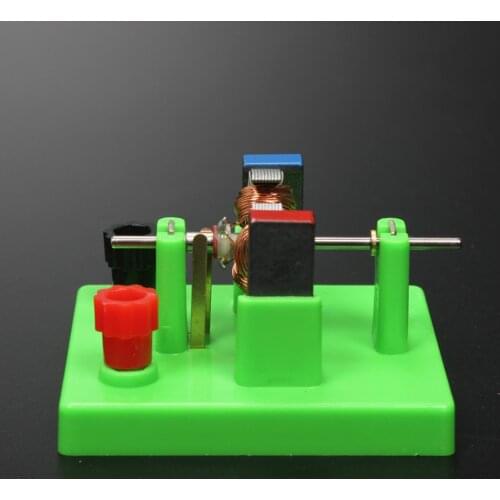 DIY DC Electrical Motor Model Physics Experiment Aids Educational Students Toy timulating their curiosity