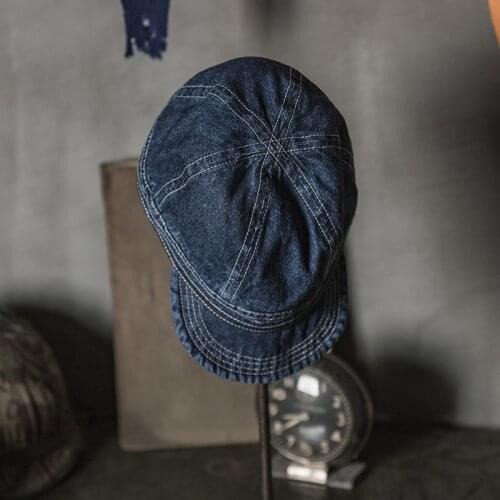 Bronson PW Prisoner Denim Baseball Cap Washed Distressed Hat