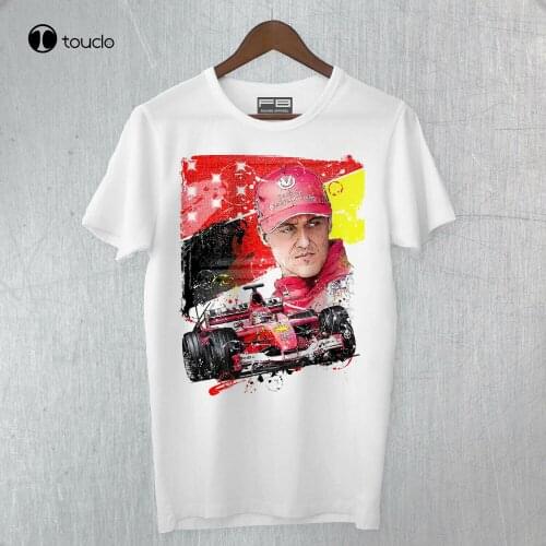 T-Shirt T-Shirt Micheal Schumacher Tribute World Championship Driver Fine Art T Shirt Tee Shirt