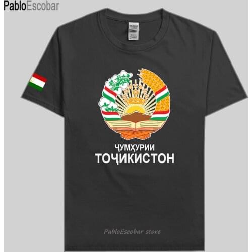 Tajikistan men t shirt fashion jerseys nation team 100% cotton t-shirt gyms clothing country tees sporting Tajik TJ new