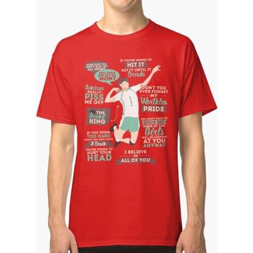 The Grand King T Shirt Oikawa Tooru Toru Tōru Haikyuu Haikyu Hq Quotes Quote Aoba Josai