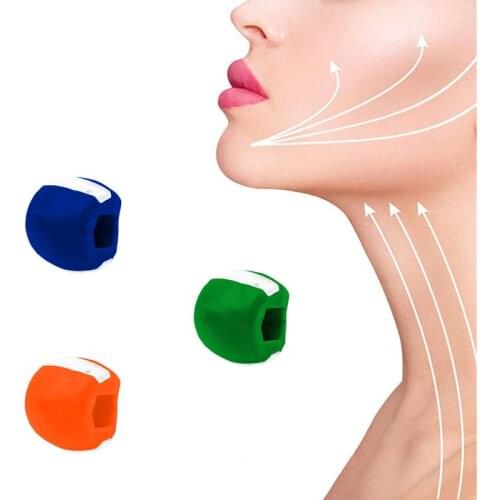 Fitness Face Masseter Men Facial Pop N Go Mouth Jawline Jaw Muscle Exerciser Chew Ball Chew Bite Breaker Training Body Skin Care
