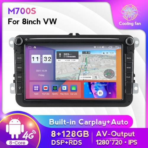 MEKEDE 2 Din Android Radio gps navigation For Amarok Volksagen VW Passat B6 golf 56 Skoda Superb 2 SeatAltea Multimedia