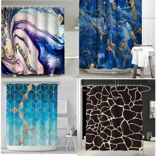 New Marble pattern curtains curtain shower curtain Bathroom curtain Shower curtain Curtain Curtains for kitchen Shower curtain
