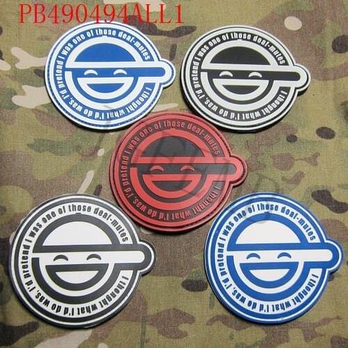 GHOST IN SHELL-STAND ALONE COMPLEX The Laughing Man 3D PVC patch 9cm*8cm