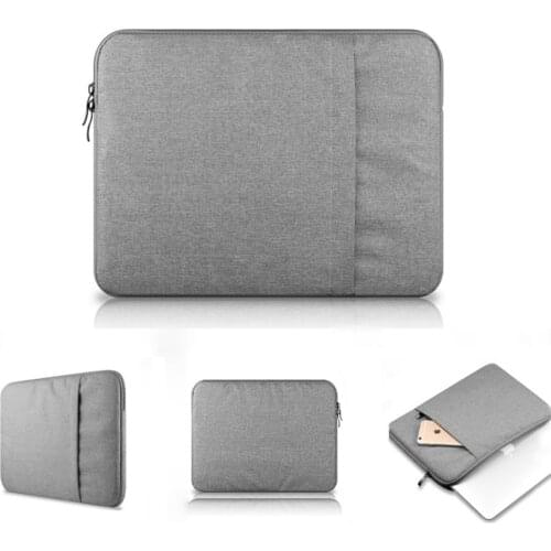 11 13 15 inch Universal Waterproof Laptop Denim Bag For MacBook Air Pro 2020 2019 Mac Book Computer Fabric Sleeve Cover