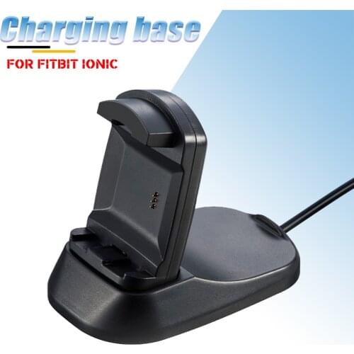 USB Smart Watch Charging Cable Adapter Safety Fast Charge Base Portable Charger Accessories For Fitbit Ionic