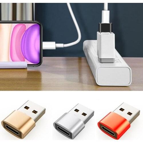 Charging Converter Type-c Female To Usb Female Adapter Usb-c Female To Usb Female Connector