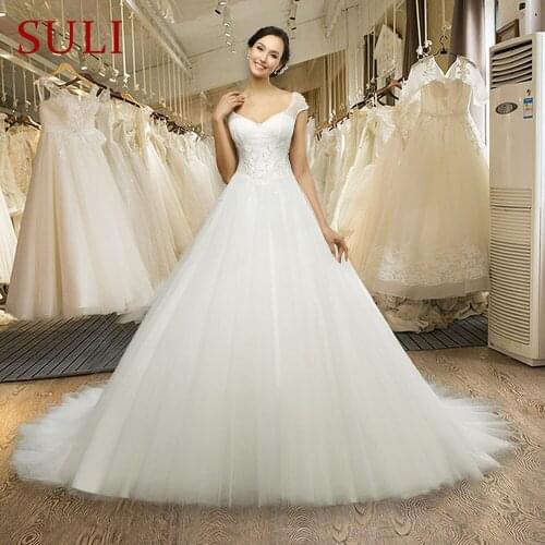 ML-0030 Vestido De Noiva Sexy Wedding Dress Custom Made Ivory Lace Cap Sleeve Bride Gown Lace Wedding Dresses