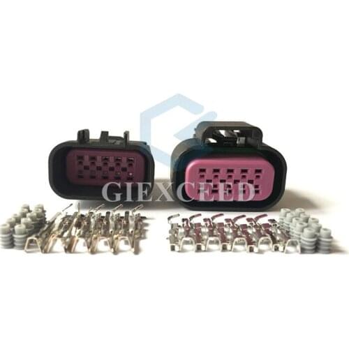 10 Pin EFI Engine Auto Waterproof Connector Oil Pump Connector Light Lamp Socket 15326847 15326842