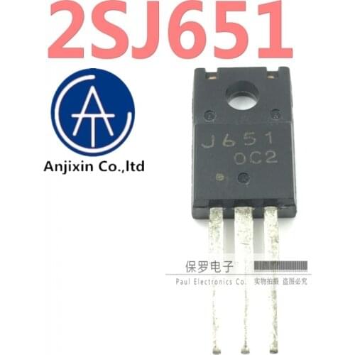 10pcs 100% orginal new MOS FET 2SJ651 J651 TO-220F in stock