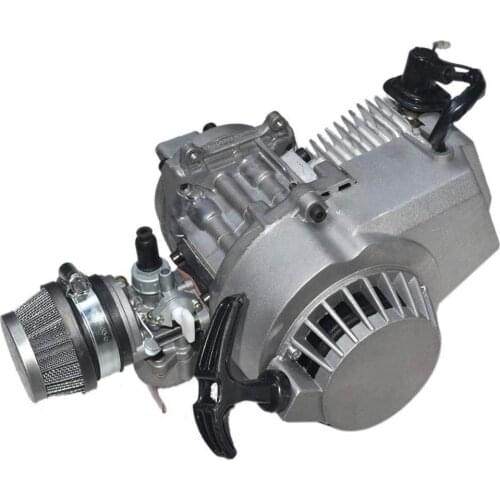 49cc 2 Stroke Pull Start Engine Motor Mini Pocket PIT Quad Dirt Bike 4 Wheel ATV Accessory Automobile Engine Cylinder Parts