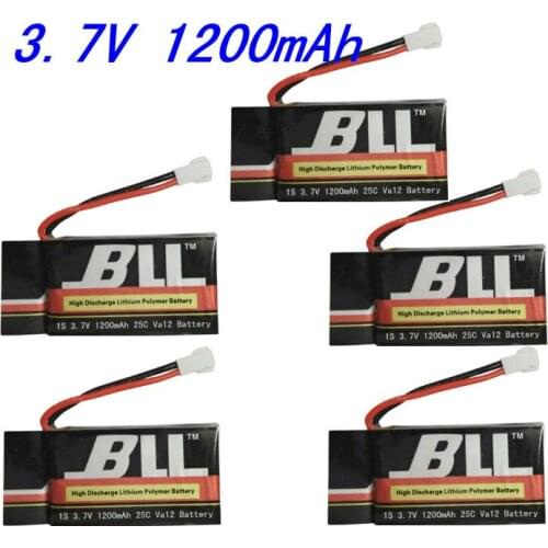 5PCS/Lot 3.7V 1200mAh 25C Battery For Syma X5SW X5SC X5S RC Quadcopter Accessories