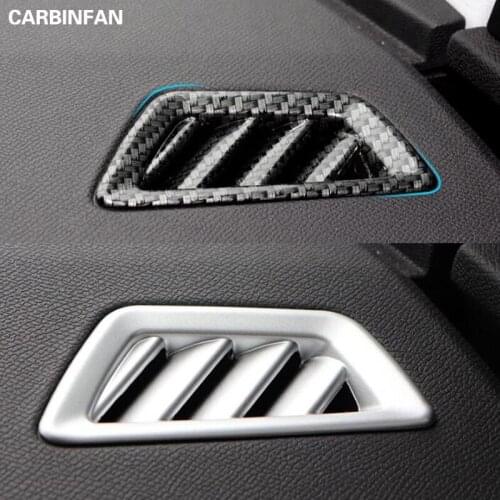 ABS Front Air Conditioning AC Outlet Vent Cover Net Trim Cover 2Pcs/Set For Peugeot 3008 3008GT 2017 2018