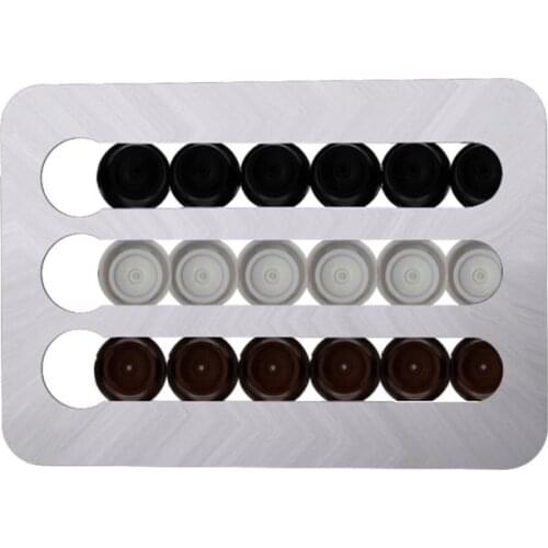 Nespresso Coffee Pod Holder Nespresso Capsule Storage Coffee Filter Holder Dispenser Coffee Capsule Dispensing Tower Stand