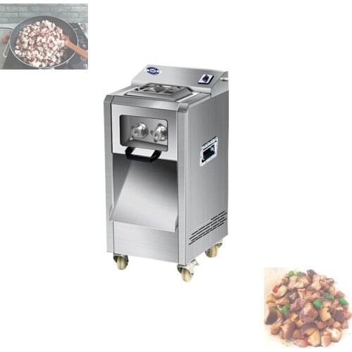 Stainless steel electric meat slicer Commercial household cut machine Vertical type meat