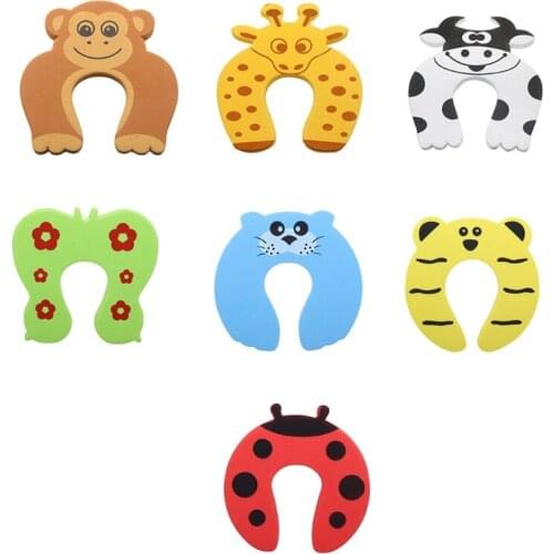 New 3cm Anti-pinch Hand Door Stop Baby Safety Finger Door Stopper Soft and Secure EVA Foam Multiple Cute Cartoon Patterns