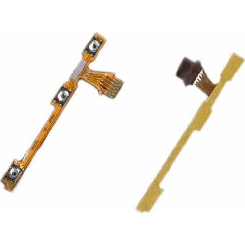 5PCS Power ON OFF Volume Up Down Side Button Flex Cable For Huawei Honor Play 8A Power On Off Volume Switch Flex