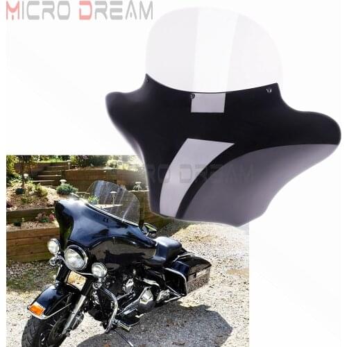Front Outer Batwing Classic Fairing For Harley Road King Custom Fatboy Street Bob Softail Heirtage FLST FLSTC FLSTF FLSTN FLHR
