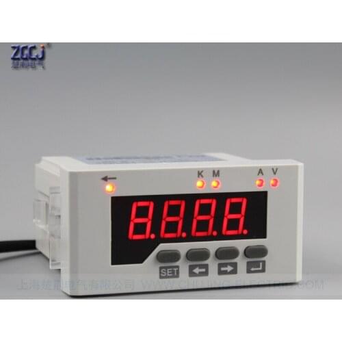 Hote sale DC 0-50A,DC 0-600V DC voltage and ampere meter with current shunt 96*48mm DC volt & ampere instrument