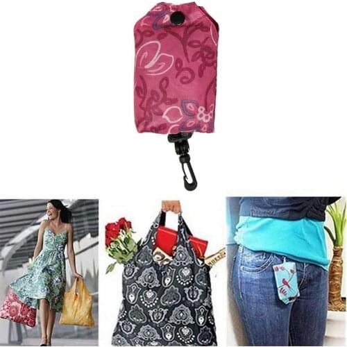 Fashion Foldable Shopping Travel Casual Grocery Storage Bag Tote Pouch Handbag Practical NEW