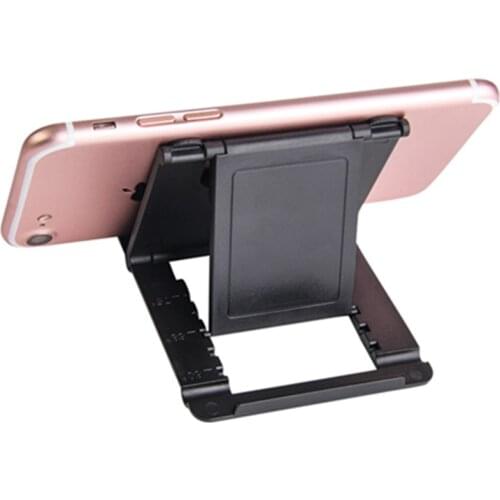 Phone Holder Desk Stand support Mobile Phone For iPhone Xiaomi Accessories desktop cell stand Plastic Foldable Desk Holder Stand