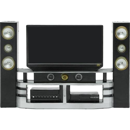 Hot Kid Dollhouse Furniture Accessories TV Theatre Set Outfit for Barbie Doll