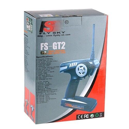 2.4G Radio Model RC Transmitter & Receiver Super active and passive anti-jamming capabilities High receiving sensitivity